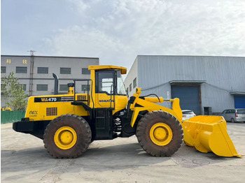 Ratinis krautuvas KOMATSU WA470