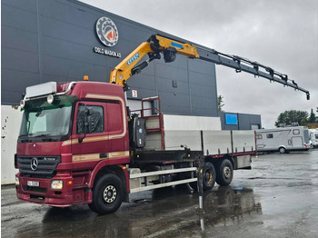 Sunkvežimis su kranu MERCEDES-BENZ Actros 2544