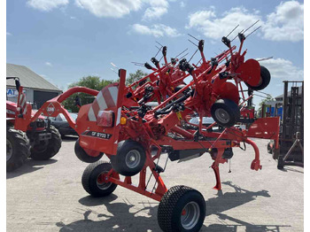 Šieno grėblys/ Vartytuvas Kuhn GF8703T Schudder Tedder Kreiselheuer weidebouwmachines: foto 5