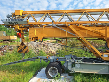 Greitai pastatomas bokštinis kranas LIEBHERR