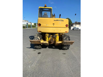 Ratinis ekskavatorius Komatsu PW95: foto 3