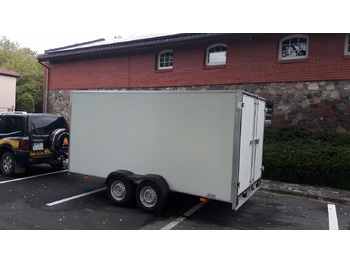 Nauja Furgonas priekaba PRZYCZEPA KONTENER CARGO PAKA FURGON BOX 400 x 200 / CARGO CONTAINER TRAILER VAN BOX 400 x 200: foto 2