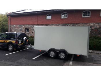Nauja Furgonas priekaba PRZYCZEPA KONTENER CARGO PAKA FURGON BOX 400 x 200 / CARGO CONTAINER TRAILER VAN BOX 400 x 200: foto 3
