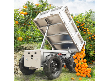 Nauja Savivartė traktorinė priekaba LEZUM Electric Remote Control Transporter Agricultural Orchard Farm Electric Utv Material Handling Equipment All Terrain Transport Vehicle: foto 4