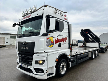 Platforminis/ Bortinis sunkvežimis MAN TGX