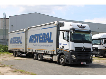 Tentinis sunkvežimis MERCEDES-BENZ Actros 2542