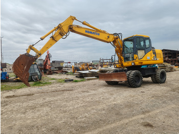 Ratinis ekskavatorius KOMATSU PW140
