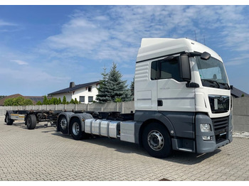 Konteineris-vežimus/ Sukeisti kūną sunkvežimis MAN TGX 26.460