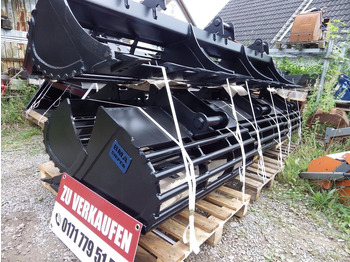 Rūšiavimo kaušas - Ekskavatorius Gitterlöffel  Skelettlöffel  Sieblöffel     MS03 Sym: foto 2