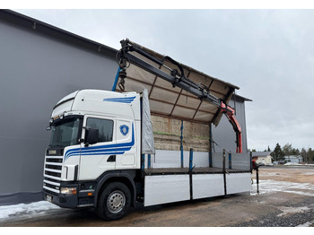 Sunkvežimis su kranu SCANIA 144