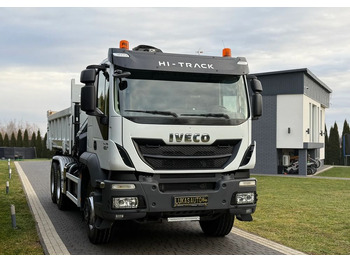 Savivartis sunkvežimis, Sunkvežimis su kranu Iveco TRAKKER 450 6X4 PODWÓJNA HYDRO-BURTA HIAB 104: foto 2