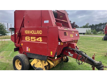 New Holland 654 RUNDBALLEPRESSER Cropcutter  lizingą New Holland 654 RUNDBALLEPRESSER Cropcutter: foto 1