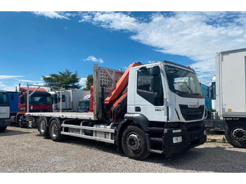 Platforminis/ Bortinis sunkvežimis IVECO Stralis