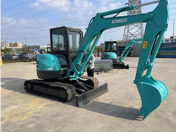 Mini ekskavatorius Used Mini Kobelco Sk55 5tons Excavator for Sale  Used Construction Machinery Export: foto 3