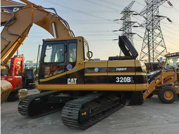 Ekskavatorius Used Cat Excavator Japan 20 Tons Digger Machinery Caterpillar CAT 320BL for Sale Cat 320B 320BL 320C 320D 320CL 320DL in Stock: foto 4