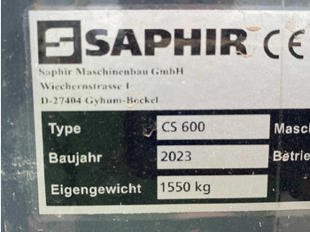 Žemės dirbimo technika Saphir ClearStar 600: foto 4