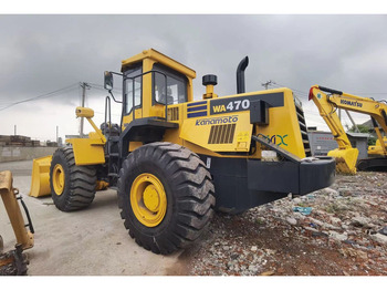 Ratinis krautuvas KOMATSU WA470