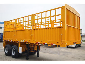 Gyvulių pervežimo puspriekabė TITAN