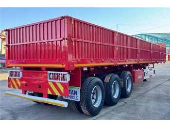 Platforminė/ Bortinė puspriekabė TITAN