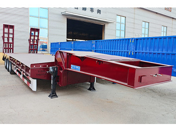 Žemo profilio platforma puspriekabė TITAN