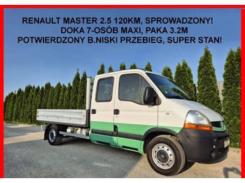 Komercinis automobilis su dviguba kabina RENAULT Master 2.5