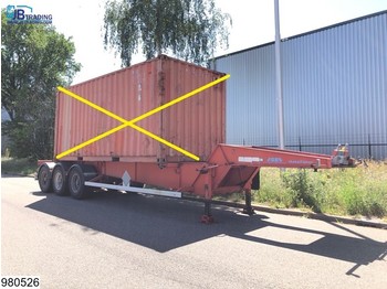 Konteineris-vežimus/ Sukeisti kūną puspriekabė ASCA Container 20 FT Container chassis: foto 1