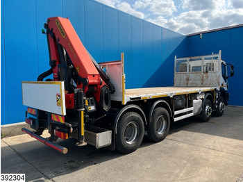 Platforminis/ Bortinis sunkvežimis, Sunkvežimis su kranu Iveco Trakker 360 8x4, EURO 6, Retarder, Palfinger: foto 2