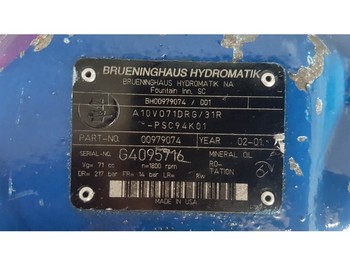 Hidraulika Brueninghaus Hydromatik A10VO71DRG/31R - Load sensing pump: foto 4