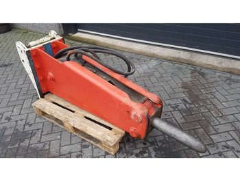 Hidraulinis kūjis Hydraulic hammer - Hydraulikhämmer/Sloophamer: foto 3