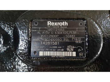 Nauja Hidraulika Rexroth A10VO63EK1DS/53R: foto 3