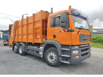 Šiukšliavežis MAN TGA 26.320 6x2 garbage truck ZOELLER: foto 2