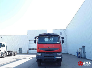 Platforminis/ Bortinis sunkvežimis, Sunkvežimis su kranu Renault Kerax 430 8x4: foto 2