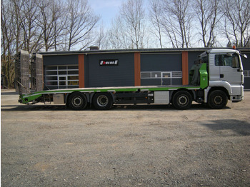 MAN 35.400, Zanner Plateau, Rampen, Winde lizingą MAN 35.400, Zanner Plateau, Rampen, Winde: foto 1