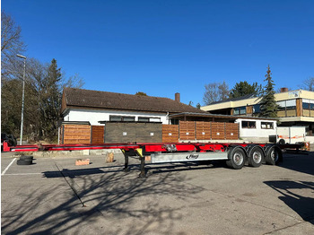 Konteineris-vežimus/ Sukeisti kūną puspriekabė FLIEGL