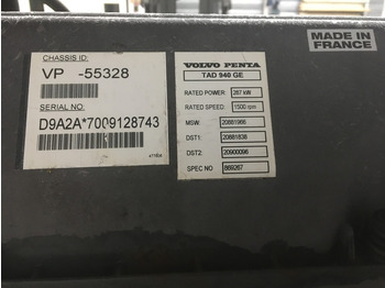 Statybinė technika Volvo TAD940GE FOR PARTS: foto 5