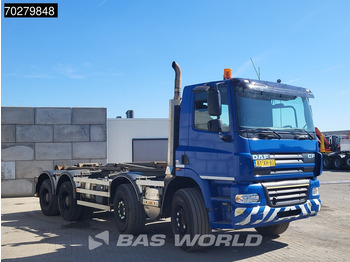Hook-lift sunkvežimis DAF CF 410 8X4 NL-Truck 25tons VDL hooklift steel suspension Euro 5: foto 3