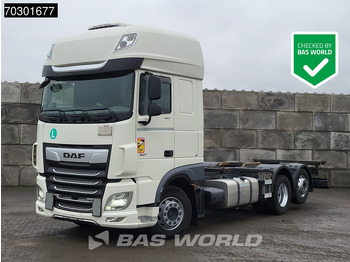 Konteineris-vežimus/ Sukeisti kūną sunkvežimis DAF XF 480