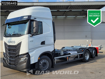 Konteineris-vežimus/ Sukeisti kūną sunkvežimis IVECO S-WAY