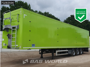 Su slankiojanciomis grindimis puspriekabė KNAPEN