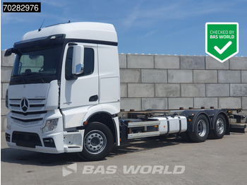Konteineris-vežimus/ Sukeisti kūną sunkvežimis MERCEDES-BENZ Actros 2548