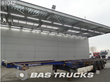 Konteineris-vežimus/ Sukeisti kūną puspriekabė Schmitz Cargobull Liftachse Ausziehbar Extending SCF 24 G: foto 1