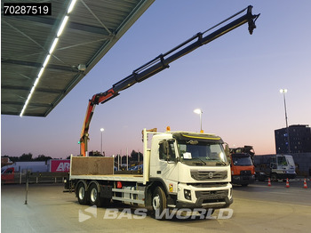 Platforminis/ Bortinis sunkvežimis, Sunkvežimis su kranu Volvo FMX 370 6X4 Palfinger PK18002 EH Crane Kran Automatic Euro 5: foto 3