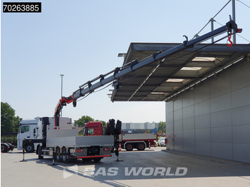 Nauja Platforminis/ Bortinis sunkvežimis, Sunkvežimis su kranu Volvo FMX 460 6X2 Palfinger PK33002 Crane 8 Extensions Lift+Lenkachse ADR VEB+ Euro 6: foto 2