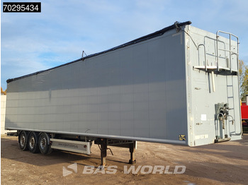 Su slankiojanciomis grindimis puspriekabė kraker CF-Z 3 axles Liftachse 10mm 92m3: foto 3