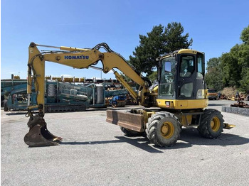 Ratinis ekskavatorius Komatsu PW98MR-6: foto 3