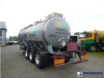 Puspriekabė cisterna Clayton Chemical tank inox 30 m3 / 1 comp: foto 4