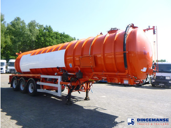 Puspriekabė cisterna Crossland Vacuum tank alu 33 m3 / 1 comp: foto 2
