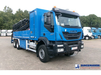 Sunkvežimis su kranu Iveco AD260T33 EEV 6X4 + Hiab 377 E5 Hipro Jib 70 X-4: foto 2