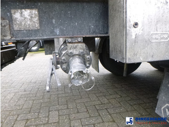 Puspriekabė cisterna Van Hool Chemical tank inox 30 m3 / 3 comp: foto 5