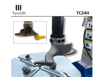 Garažo įranga TC24H Heavy duty car tyre changer with assist arm - 1-Speed / 7 rpm - 230V: foto 4